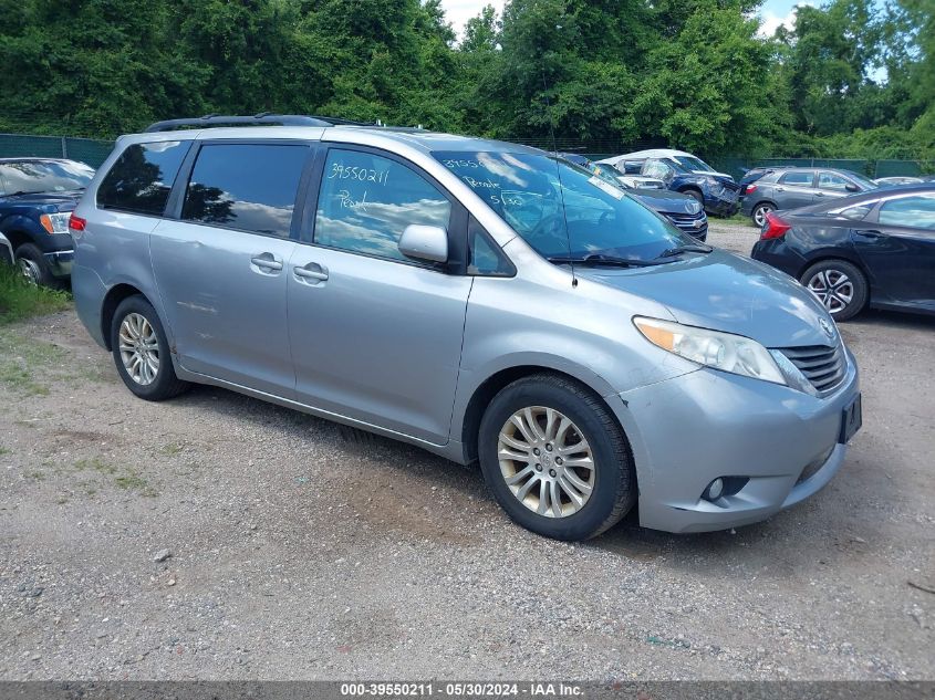 2011 Toyota Sienna Xle V6 VIN: 5TDYK3DC7BS022399 Lot: 39550211