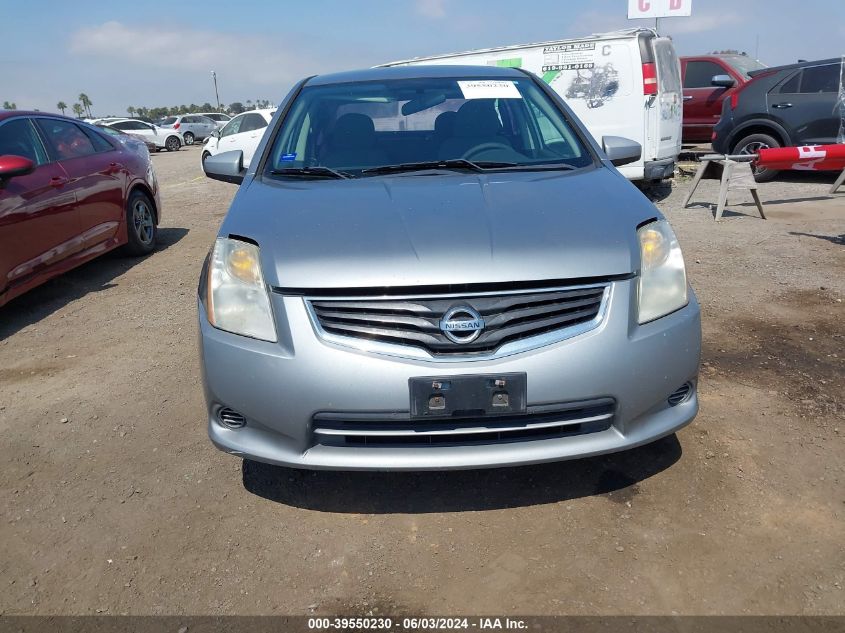 2011 Nissan Sentra 2.0 VIN: 3N1AB6AP4BL623224 Lot: 39550230