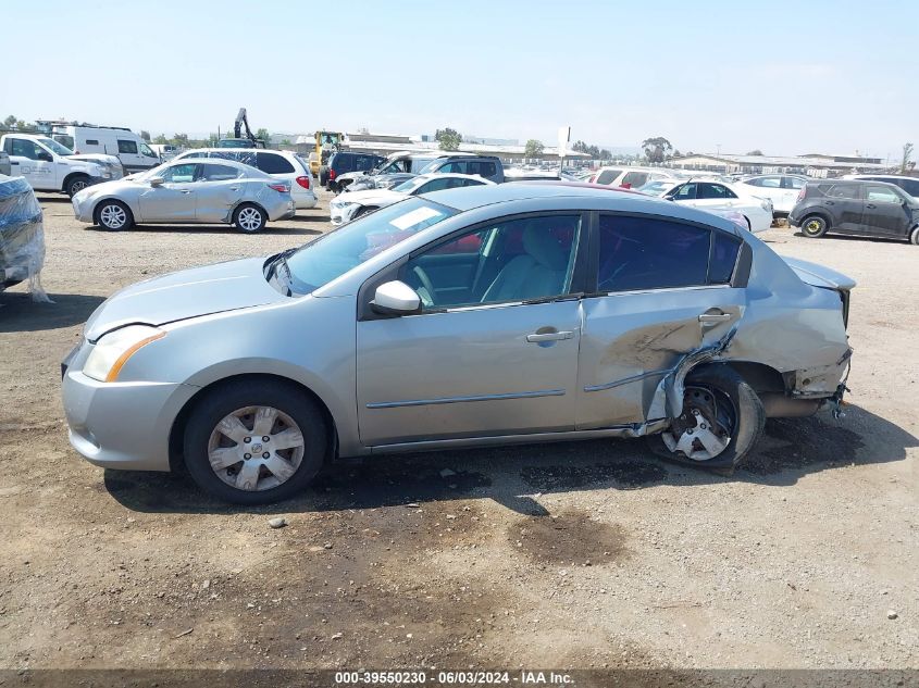 2011 Nissan Sentra 2.0 VIN: 3N1AB6AP4BL623224 Lot: 39550230