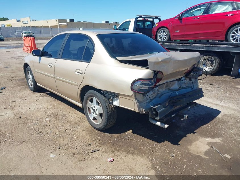 2003 Chevrolet Malibu Ls VIN: 1G1NE52J23M533726 Lot: 39550243