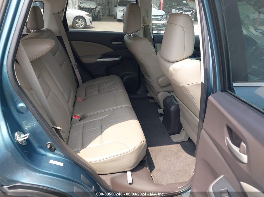 2013 Honda Cr-V Ex-L VIN: 5J6RM3H77DL042212 Lot: 39550245