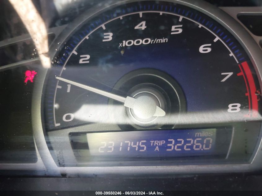 2007 Honda Civic Lx VIN: 2HGFG12677H502069 Lot: 39550246