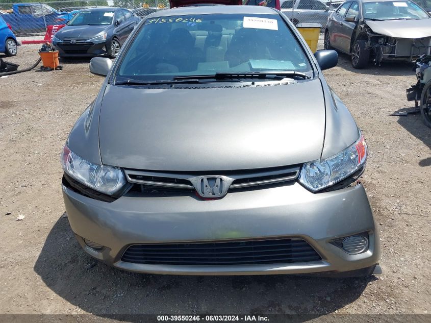 2007 Honda Civic Lx VIN: 2HGFG12677H502069 Lot: 39550246