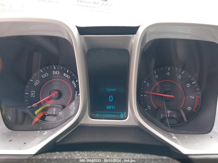 2015 Chevrolet Camaro 1Lt VIN: 2G1FD1E36F9224601 Lot: 39550252