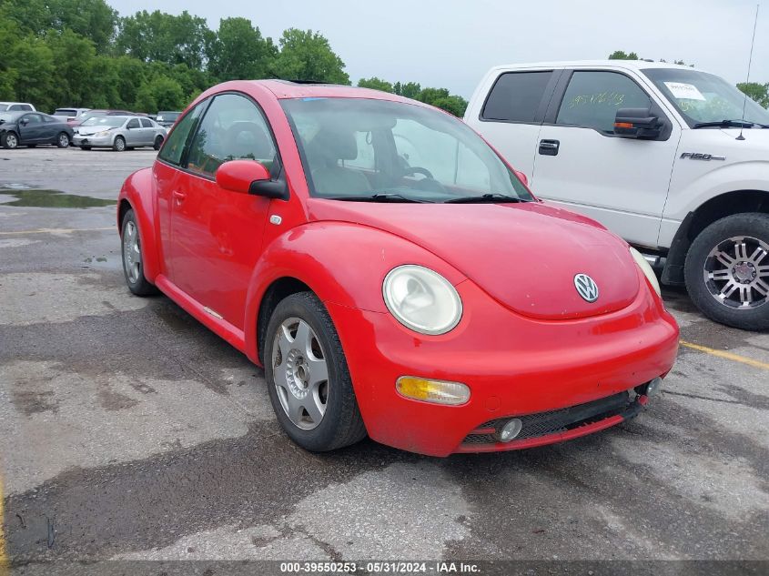 2001 Volkswagen New Beetle Gls VIN: 3VWCS21C61M418229 Lot: 39550253