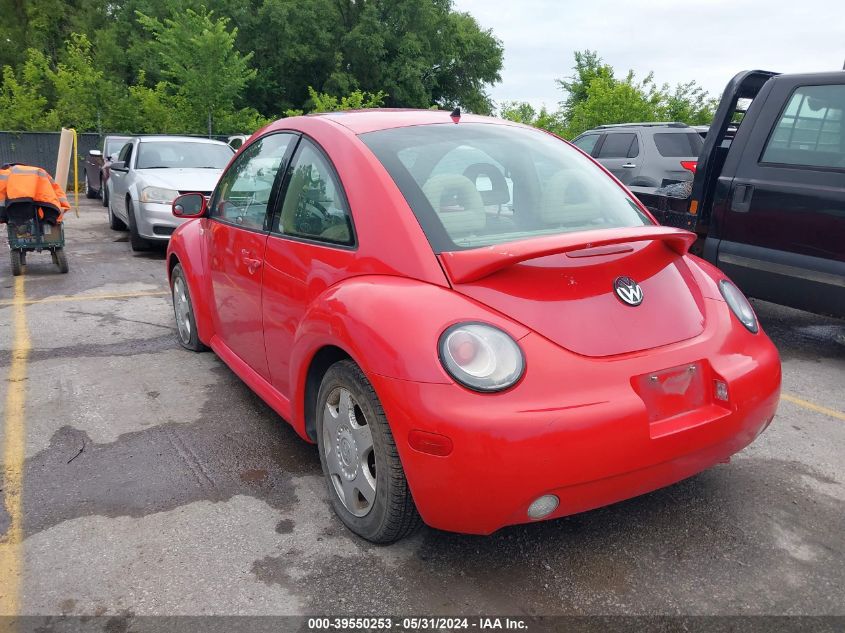 2001 Volkswagen New Beetle Gls VIN: 3VWCS21C61M418229 Lot: 39550253