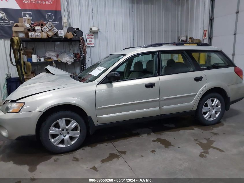 2005 Subaru Outback 2.5I VIN: 4S4BP61C057345491 Lot: 39550268