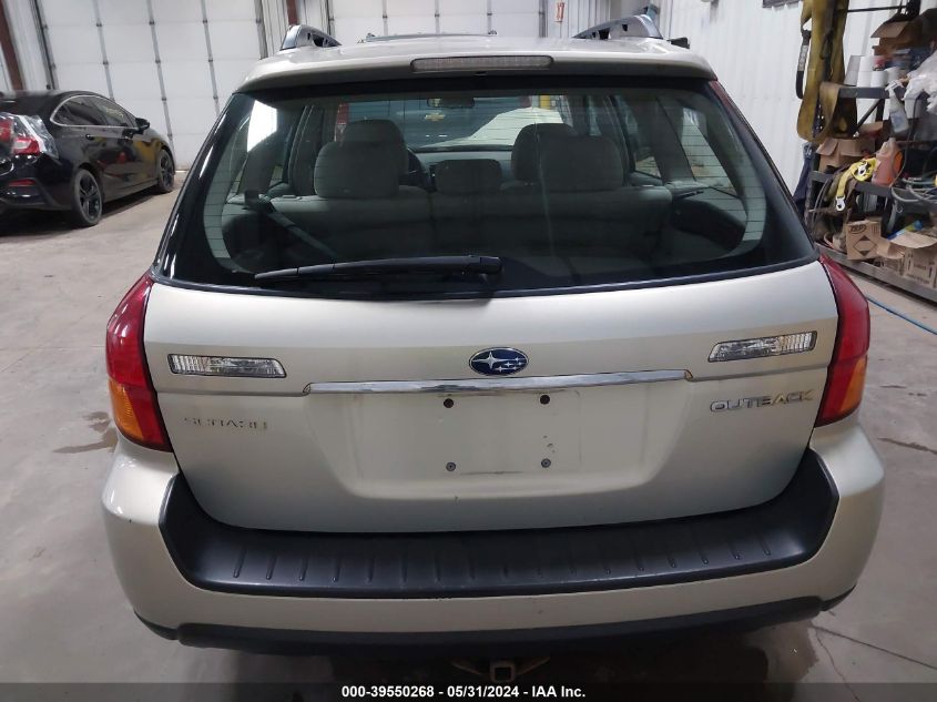 2005 Subaru Outback 2.5I VIN: 4S4BP61C057345491 Lot: 39550268