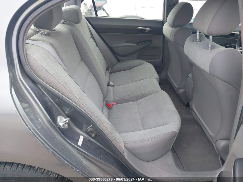 2009 Honda Civic Lx VIN: 19XFA16569E043942 Lot: 39550279