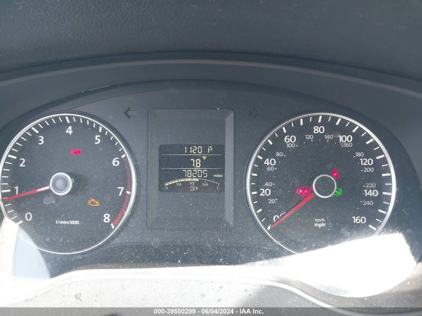 2012 Volkswagen Jetta 2.5L Se VIN: 3VWDP7AJ5CM397698 Lot: 39550299