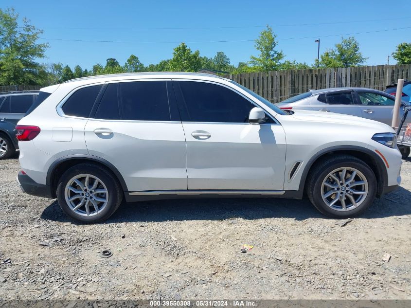 2019 BMW X5 xDrive40I VIN: 5UXCR6C53KLL11208 Lot: 39550308