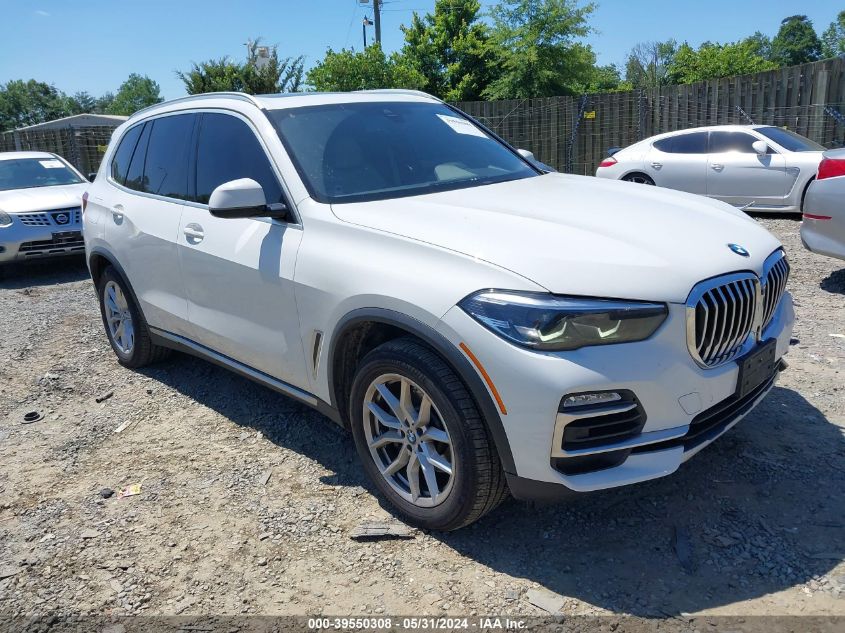 2019 BMW X5 xDrive40I VIN: 5UXCR6C53KLL11208 Lot: 39550308