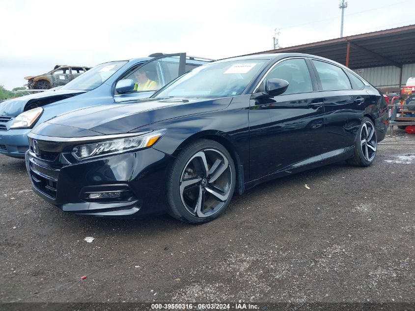 2018 Honda Accord Sport 2.0T VIN: 1HGCV2F36JA035828 Lot: 39550316