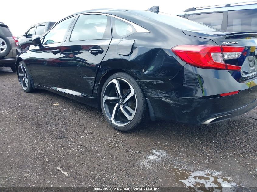 2018 Honda Accord Sport 2.0T VIN: 1HGCV2F36JA035828 Lot: 39550316