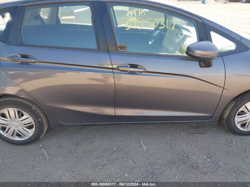 2019 Honda Fit Lx VIN: 3HGGK5H44KM700828 Lot: 39550317