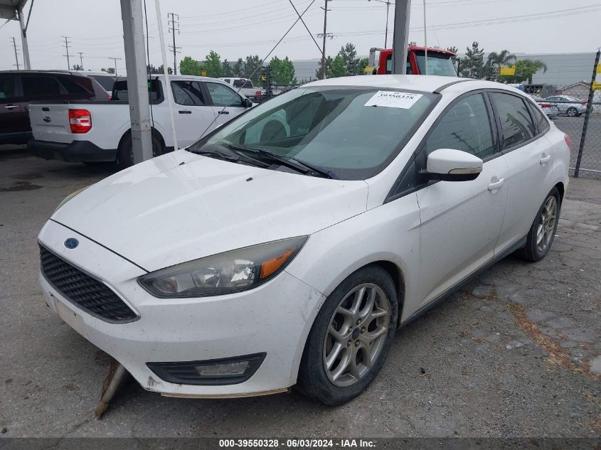 2015 Ford Focus Se VIN: 1FADP3F23FL287967 Lot: 39550328