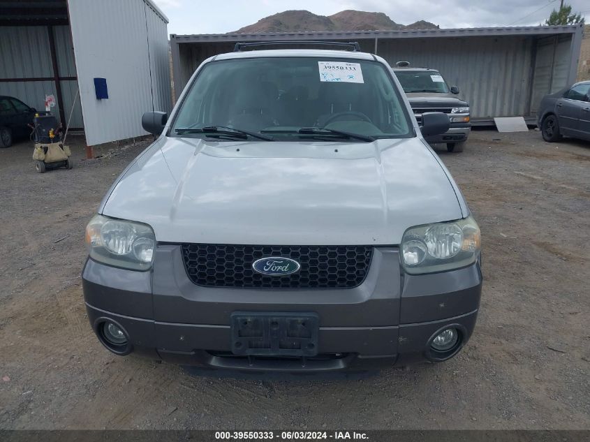 2005 Ford Escape Xlt VIN: 1FMYU93175KB77314 Lot: 39550333