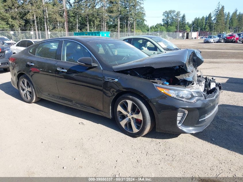 2018 Kia Optima Sx VIN: 5XXGW4L20JG245088 Lot: 39550337