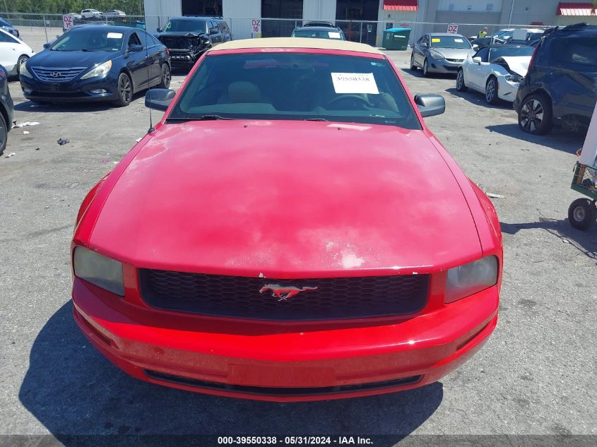 2005 Ford Mustang VIN: 1ZVFT84NX55171190 Lot: 39550338