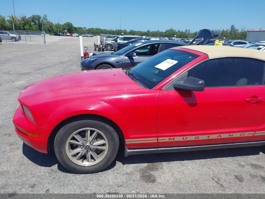 2005 Ford Mustang VIN: 1ZVFT84NX55171190 Lot: 39550338