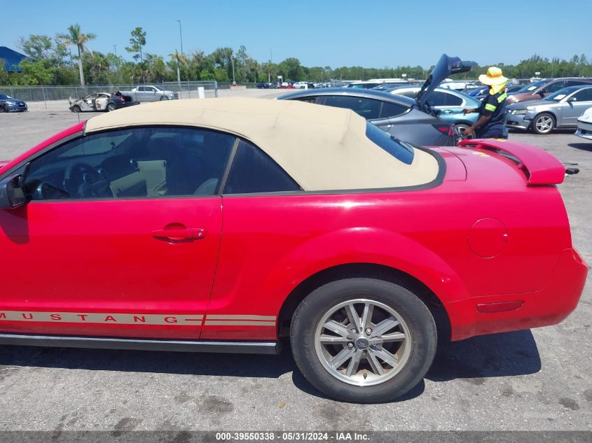 2005 Ford Mustang VIN: 1ZVFT84NX55171190 Lot: 39550338