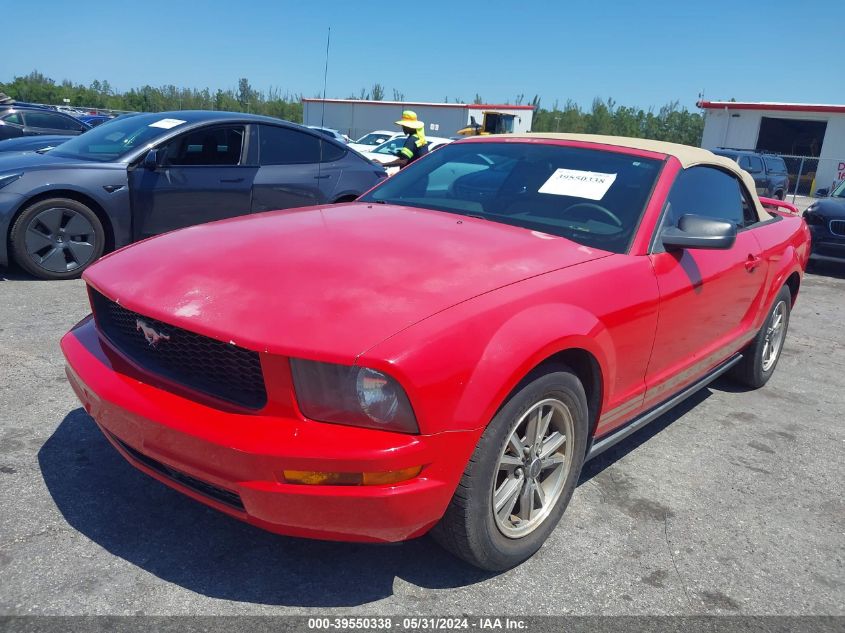 2005 Ford Mustang VIN: 1ZVFT84NX55171190 Lot: 39550338