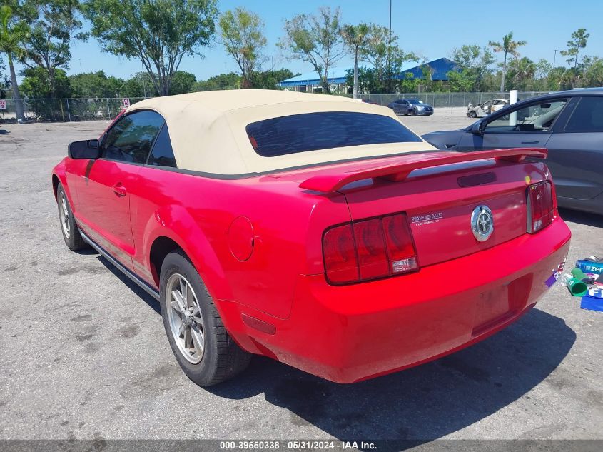 2005 Ford Mustang VIN: 1ZVFT84NX55171190 Lot: 39550338