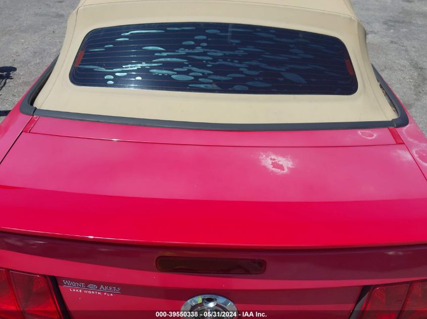 2005 Ford Mustang VIN: 1ZVFT84NX55171190 Lot: 39550338