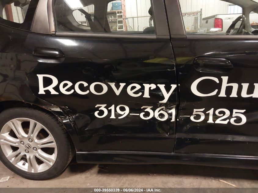 2009 Honda Fit Sport VIN: JHMGE88419S022997 Lot: 39550339