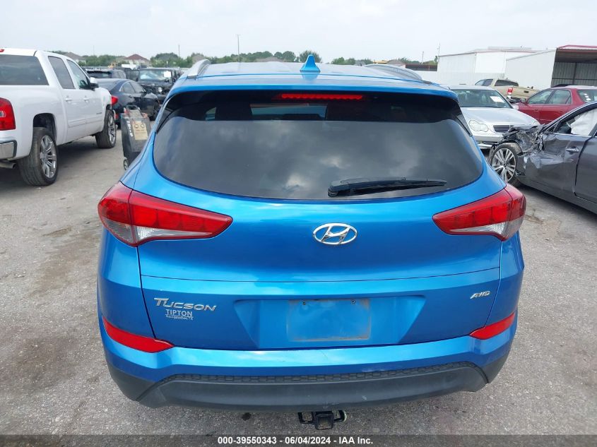 2018 Hyundai Tucson Sel VIN: KM8J3CA48JU600835 Lot: 39550343