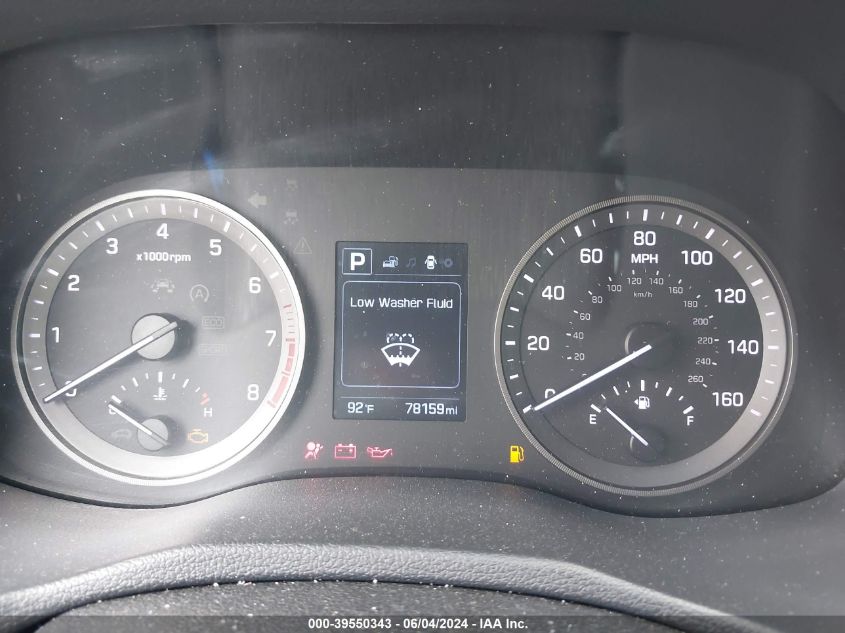 2018 Hyundai Tucson Sel VIN: KM8J3CA48JU600835 Lot: 39550343