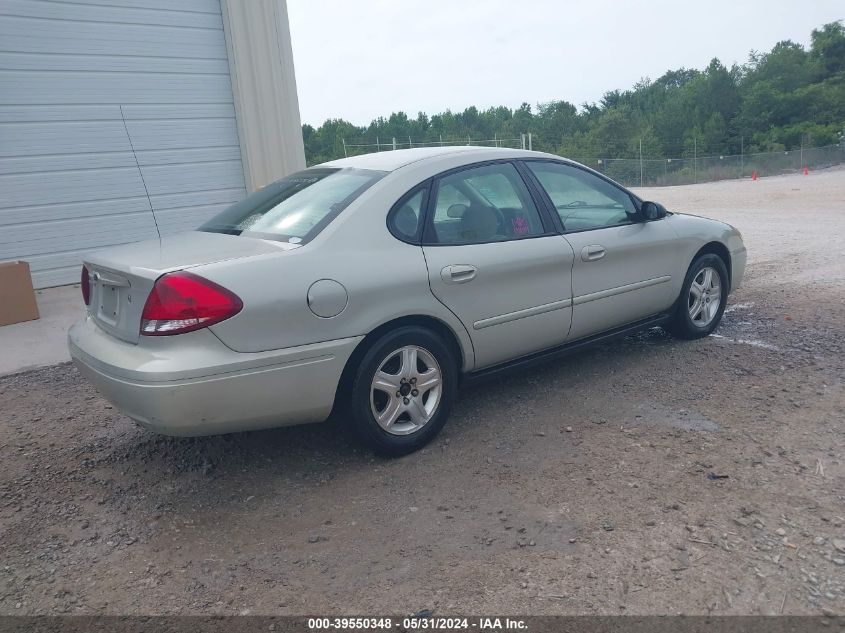 2007 Ford Taurus Se VIN: 1FAFP53U07A196257 Lot: 39550348