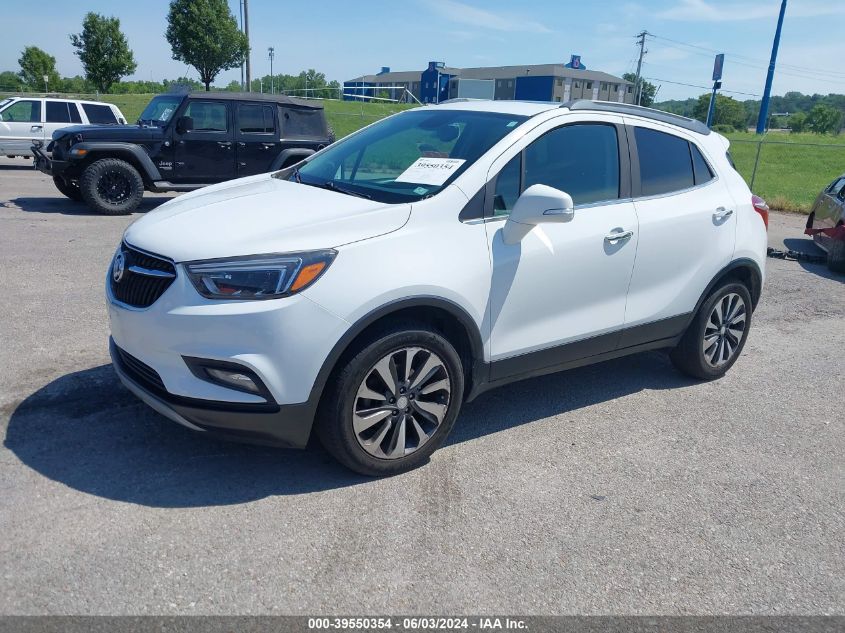 2018 Buick Encore Essence VIN: KL4CJCSB3JB584887 Lot: 39550354