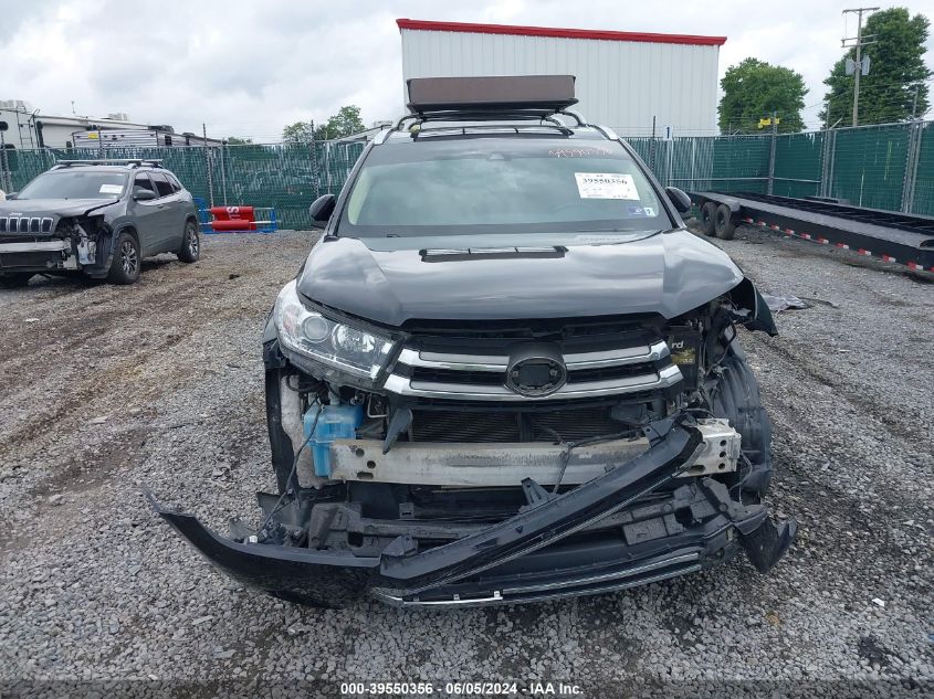 2019 Toyota Highlander Limited Platinum VIN: 5TDDZRFH8KS945142 Lot: 39550356