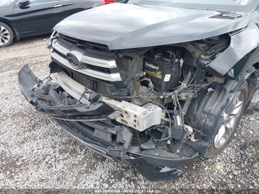 2019 Toyota Highlander Limited Platinum VIN: 5TDDZRFH8KS945142 Lot: 39550356