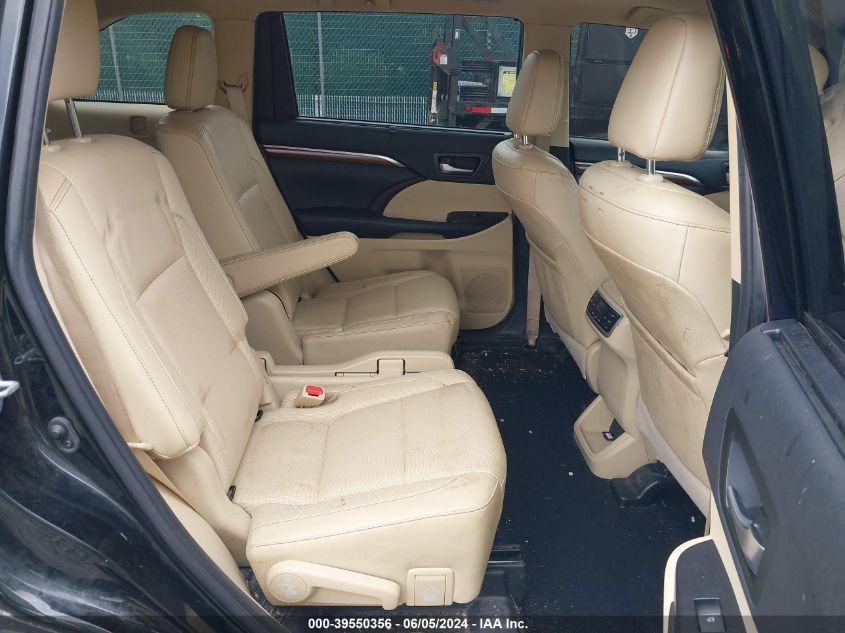 2019 Toyota Highlander Limited Platinum VIN: 5TDDZRFH8KS945142 Lot: 39550356