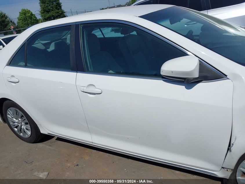 2012 Toyota Camry Le VIN: 4T1BF1FK4CU187435 Lot: 39550358