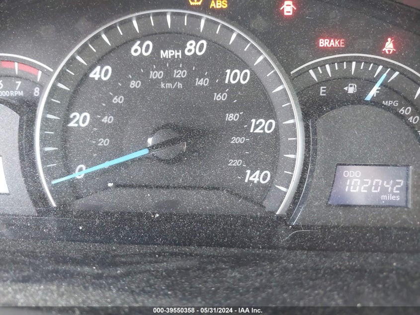 2012 Toyota Camry Le VIN: 4T1BF1FK4CU187435 Lot: 39550358