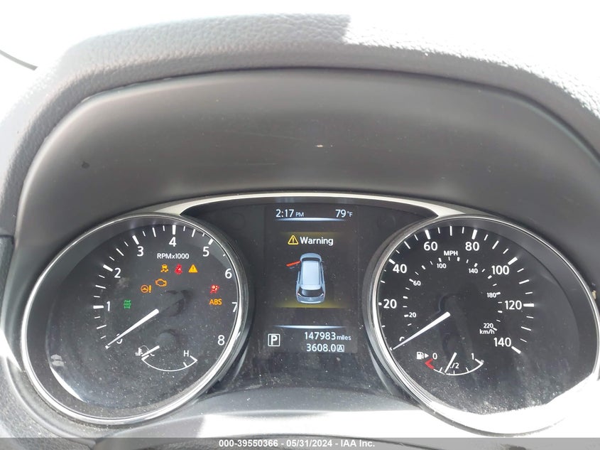 2014 Nissan Rogue Sl VIN: 5N1AT2MV9EC788968 Lot: 39550366