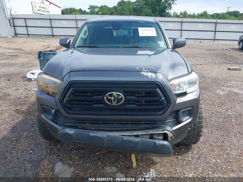 2020 Toyota Tacoma Sr V6 VIN: 5TFCZ5AN4LX238620 Lot: 39550370