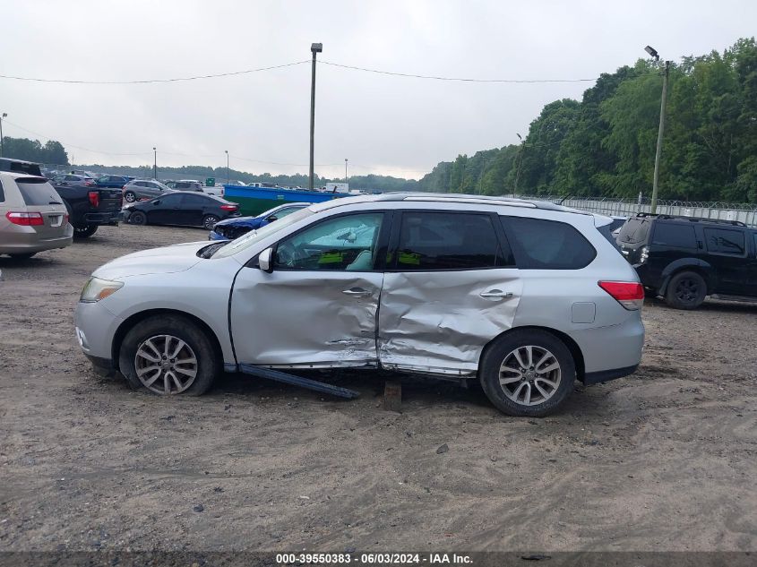 2016 Nissan Pathfinder Platinum/S/Sl/Sv VIN: 5N1AR2MN4GC600956 Lot: 39550383