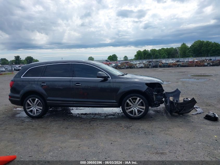 2014 Audi Q7 3.0T Premium VIN: WA1LGBFEXED007149 Lot: 39550396