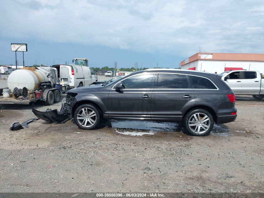 2014 Audi Q7 3.0T Premium VIN: WA1LGBFEXED007149 Lot: 39550396