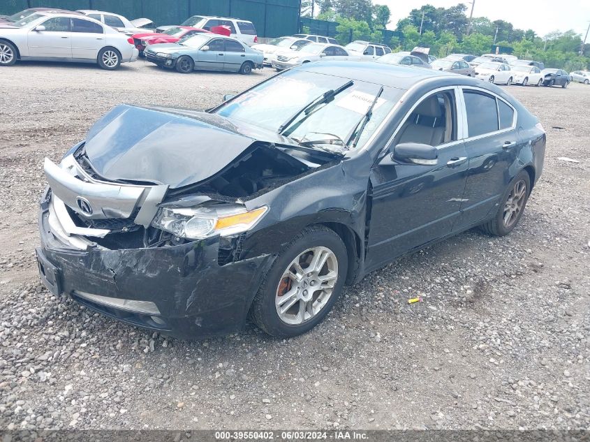 2009 Acura Tl VIN: 19UUA86559A019992 Lot: 39550402