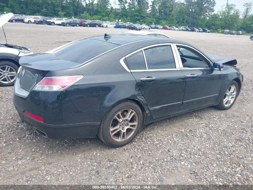 2009 Acura Tl VIN: 19UUA86559A019992 Lot: 39550402