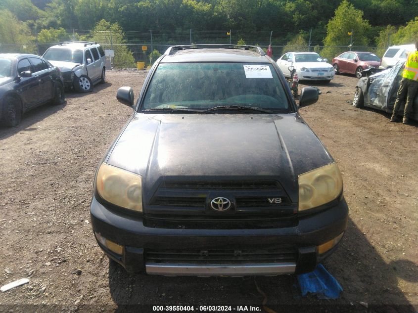 2003 Toyota 4Runner Sr5 V8 VIN: JTEBT14R538002052 Lot: 39550404