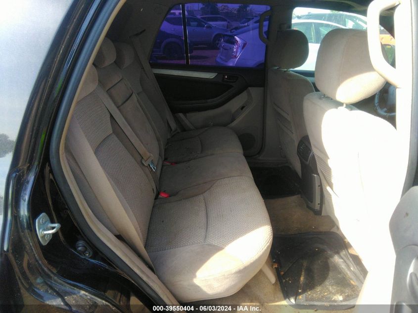 2003 Toyota 4Runner Sr5 V8 VIN: JTEBT14R538002052 Lot: 39550404