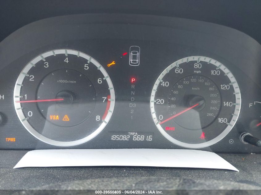 2009 Honda Accord 2.4 Lx VIN: 1HGCP26329A010432 Lot: 39550405