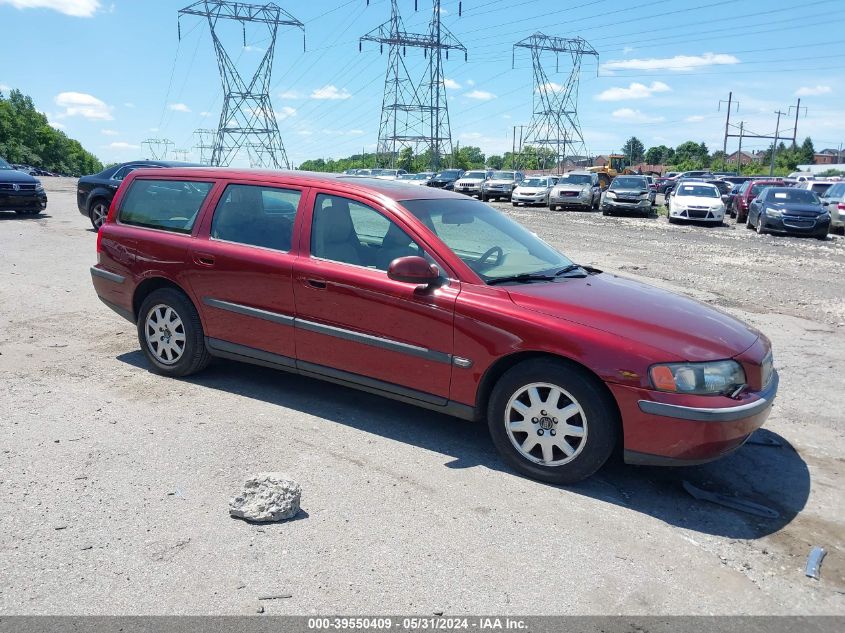 2002 Volvo V70 2.4 VIN: YV1SW61RX22216463 Lot: 39550409