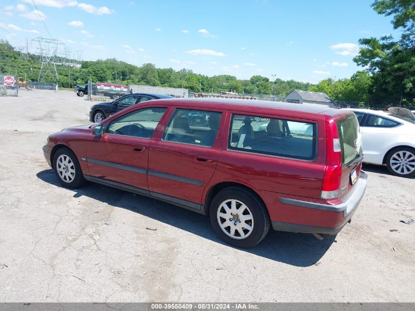 2002 Volvo V70 2.4 VIN: YV1SW61RX22216463 Lot: 39550409